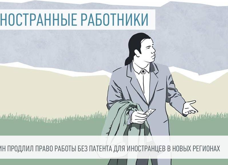 Основание работы без патента